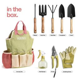 Kit completo de ferramentas de jardim com bolsa e ... - LFMSTORE