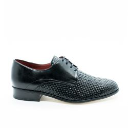 Sapato de Tressê Amarrado Masculino Lhombre - Exec... - L'Hombre - Loja Oficial - Sapatos Masculinos