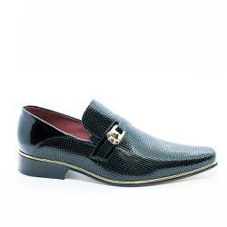 Sapato de Verniz Masculino Lhombre VENEZA - Diaman... - L'Hombre - Loja Oficial - Sapatos Masculinos