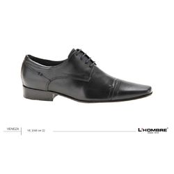 Sapato Social Amarrado Masculino LHombre - Veneza - L'Hombre - Loja Oficial - Sapatos Masculinos