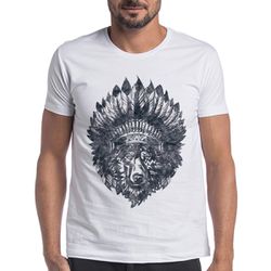 T-shirt Camiseta Lobo Native - 41250001 - Forthem ®