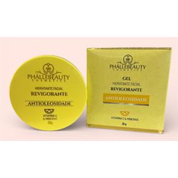 GEL HIDRATANTE FACIAL REVIGORANTE ANTIOLIOSIDADE - LILIA MAKES 