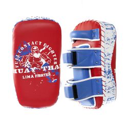 Aparador Soco e Chute Thai Pad Curvo Tailandes - t... - LIMAFIGHTER