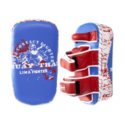 Aparador Soco e Chute Thai Pad Curvo Tailandes Top... - LIMAFIGHTER