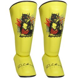 Protetor de Canela Muay Thai 30 mm Pitbull - CNPTA... - LIMAFIGHTER