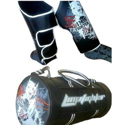 Kit Bolsa e Caneleira lima fighter - KITCABOLMFT - LIMAFIGHTER