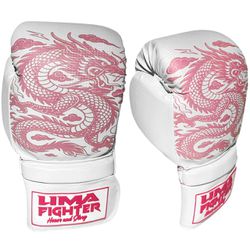  Luva muay thai/ Boxe Dragão Rosa - LVDRGRS - LIMAFIGHTER
