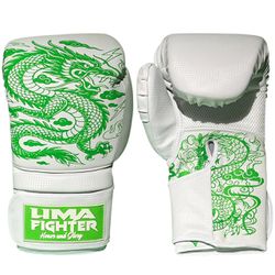  Luva muay thai/ Boxe Dragão Verde - LVDRGVD - LIMAFIGHTER
