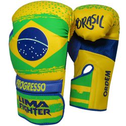  Luva muay thai/ Boxe Brasil - lvbrz - LIMAFIGHTER