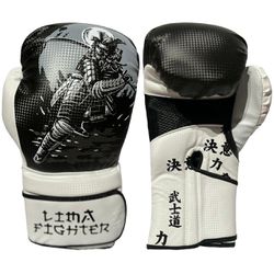  Luva muay thai/ Boxe Lima Fighter Samurai - LVSMR... - LIMAFIGHTER