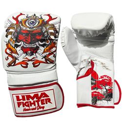  Luva muay thai/ Boxe Lima Fighter Máscara Samurai... - LIMAFIGHTER
