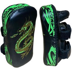 Aparador Soco e Chute Thai Pad Curvo Tailandes Dra... - LIMAFIGHTER