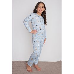 Pijama Pet Friend Unissex - Pet Friends - Linhas & Cores