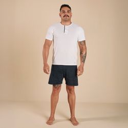 Pijama Eduardo - Coleção ELO - Linhas & Cores - 14... - Linhas & Cores