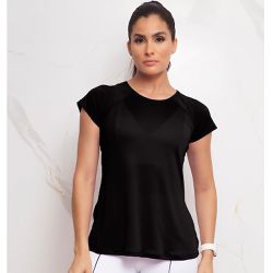 T-Shirt Ligia - Linhas & Cores Coleção Fitness - 2... - Linhas & Cores