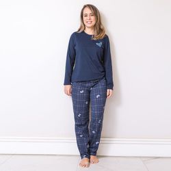 Pijama Raquel - 1408059-1470 - Linhas & Cores