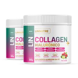 Colágeno + Ácido Hialurônico LinCollagen - 2 unida... - LINNUTRE