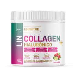 Colágeno + Ácido Hialurônico LinCollagen - 300g - LINNUTRE