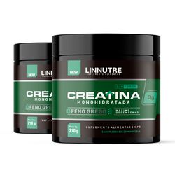 Creatina + Feno Grego LinForce - 2 unidades - LINNUTRE