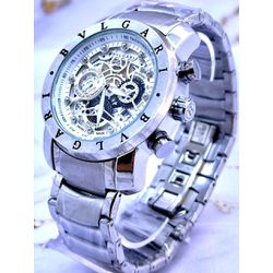 BVGALRI SKELETON PRATA FUNDO BRANCO BANHADO FUNCIO... - GRINGA TOP MIL