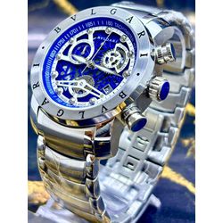 BVG SKELETON PRATA DETALHES AZUL - bvg11 - GRINGA TOP MIL