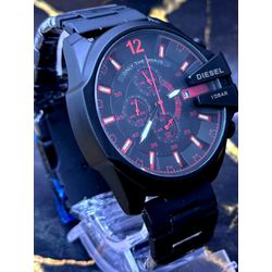 DIESEL 10 BAR PRETO DETALHES VERMELHO LINHA BANHAD... - GRINGA TOP MIL