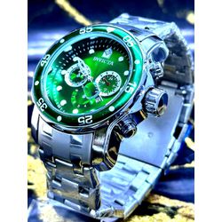 PRO DIVER BANHADO PRATA FUNDO VERDE - pro diver - GRINGA TOP MIL