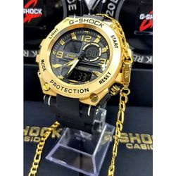 RELÓGIO G-SHOCK PULSEIRA EMBORRACHADA D'ÁGUA + GRÁ... - GRINGA TOP MIL