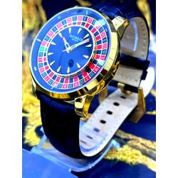 JACOB CASSINO DOURADO PULSEIRA PRETA PREMIUM - DOU... - GRINGA TOP MIL
