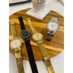 PALLYJANE FEMININO FOLHEADO TODO PRATA - PALLYJANE - GRINGA TOP MIL