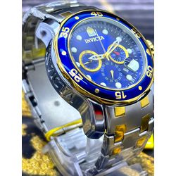 PRO DIVER MISTO PRATA DETALHES DOURADO COM FUNDO A... - GRINGA TOP MIL