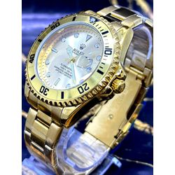 RLX SUBMARINER BATERIA TODO DOURADO - rlx7 - GRINGA TOP MIL