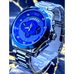 TAG HEUER PRATA FUNDO TODO AZUL MERCEDES BENZ FUNC... - GRINGA TOP MIL