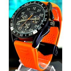 TAG HEUER PORSCHE PULSEIRA LARANJA LINHA BANHADA F... - GRINGA TOP MIL