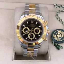 ROLEX DAYTONA AUTOMÁTICO PREMIUM PRATA DETALHES DO... - GRINGA TOP MIL