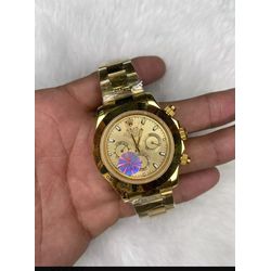 ROLEX DAYTONA AUTOMÁTICO PREMIUM TODO DOURADO - RL... - GRINGA TOP MIL