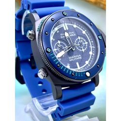 RELÓGIO PANERAI PULSEIRA AZUL - 2389 - GRINGA TOP MIL