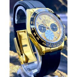 RLX DAYTONA PULSEIRA EMBORRACHADA PRETA CAIXARIA... - GRINGA TOP MIL