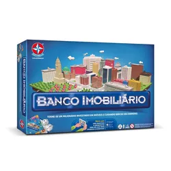 Jogo Banco Imobiliário - Estrela - Locomotiva Brinquedos
