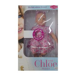 Boneca Chloe Frases - Locomotiva Brinquedos