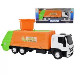 Caminhão Iveco Coletor de Lixo Tector - Locomotiva Brinquedos