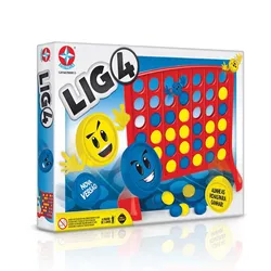 Jogo Lig 4 - Estrela - Locomotiva Brinquedos