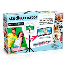 Studio Creator Vídeo Maker Kit Influencer - Locomotiva Brinquedos