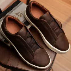 San Diego 37700 Couro Grease Café Sola Creme - 377... - LOGALY ATACADO