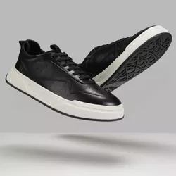 Santorini 27002 Couro Floater Preto Sola Gelo Pret... - LOGALY ATACADO