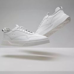 Santorini 27002 Couro Floater Branco Sola Gelo Pre... - LOGALY ATACADO