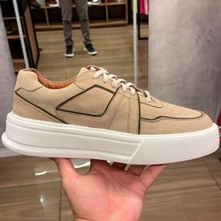 28502 SELARIA TAUPE NOBUCK MILITAR YOKOHAMA GELO -... - LOGALY ATACADO