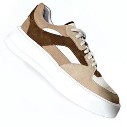 28501 FLY BRANCO SELARIA TAUPE NOBUCK CAFE YOKOHAM... - LOGALY ATACADO