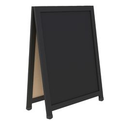 Cavalete de Calçada 80x60cm Soft Prime - Preto - 5... - Lojas Angelo