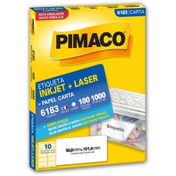 Etiqueta Carta Inkjet Laser 6183 100 Folhas 50.8 X... - Lojas Angelo